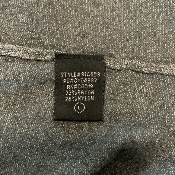 Women’s Cyrus draped neck open cardigan. - Picture 4 of 9